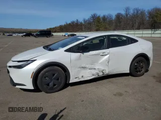 2024 Toyota Prius LE with VIN JTDADABU9R3015977, listed as a Copart auction lot 49179915 with 7,917 mi miles and Salvage Title. Bid and sale history available at carsss.com. Image 1.