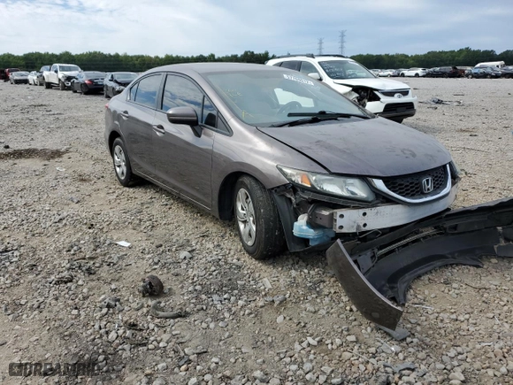 2014 Honda Civic Sedan LX with VIN 19XFB2F54EE064110, listed as a Copart auction lot 83068224 with 156,078 mi miles and Salvage Title. Bid and sale history available at carsss.com. Image 1.