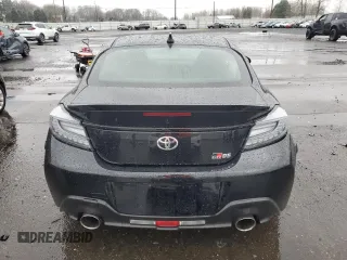 2024 Toyota GR86 with VIN JF1ZNBB11R9756851, listed as a Copart auction lot 85605944 with 3,935 mi miles and Salvage Title. Bid and sale history available at carsss.com. Image 6.