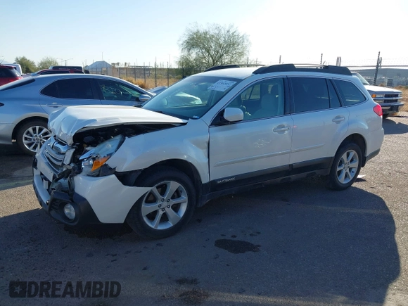 2014 Subaru Outback 2.5i Premium with VIN 4S4BRBCC7E3298502, listed as a IAAI auction lot 41502057 with 127,046 mi miles. Bid and sale history available at carsss.com. Image 14.