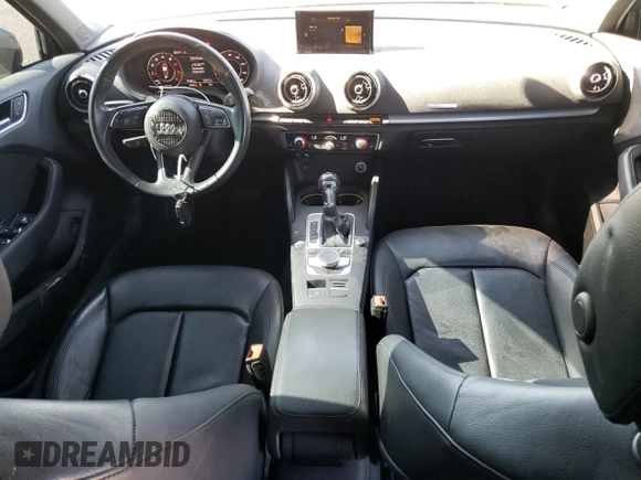 2018 Audi A3 Sedan Premium with VIN WAUAUGFF6J1094021, listed as a Copart auction lot 64280273 with 51,391 mi miles. Bid and sale history available at carsss.com. Image 8.