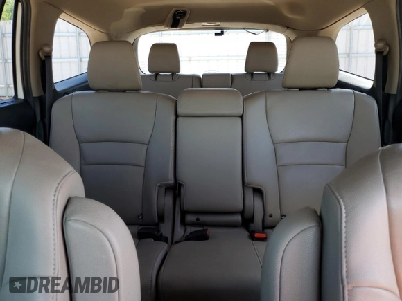 2021 Honda Pilot EX-L with VIN 5FNYF6H52MB096077, listed as a Copart auction lot 56970435 with 59,749 mi miles and Salvage title. Bid and sale history available at DreamBid. Image 10.