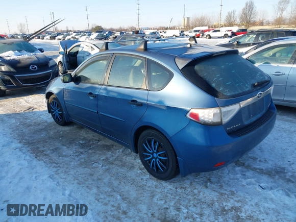 2008 Subaru Impreza Wagon (Natl) i w/Premium Pkg with VIN JF1GH61618H837968, listed as a IAAI auction lot 41292616 with 161,908 mi miles. Bid and sale history available at carsss.com. Image 3.
