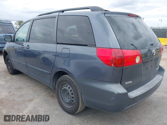 2006 Toyota Sienna CE with VIN 5TDZA23C06S515690, listed as a IAAI auction lot 42137674 with 222,914 mi miles. Bid and sale history available at carsss.com. Image 3.