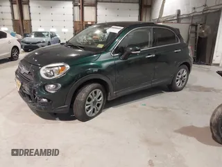 2016 FIAT 500X Lounge with VIN ZFBCFYDT1GP470721, listed as a IAAI auction lot 41293223 with 104,478 mi miles and . Bid and sale history available at DreamBid. Image 2.