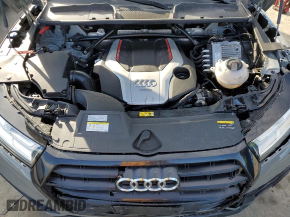 2020 Audi SQ5 Premium Plus with VIN WA1B4AFY9L2123802, listed as a Copart auction lot 79128594 with 25,133 mi miles and Salvage Title. Bid and sale history available at DreamBid. Image 12.