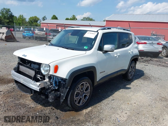 2017 Jeep Renegade Limited с VIN ZACCJBDB6HPF31940, выставлен на аукционе IAAI как лот 42705043 с пробегом 65 890 миль миль и . История ставок и продаж доступна на DreamBid. Изображение 20.