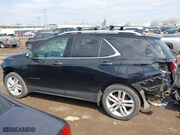 2018 Chevrolet Equinox Premier with VIN 2GNAXWEX4J6252486, listed as a IAAI auction lot 41925794 with 136,040 mi miles. Bid and sale history available at carsss.com. Image 15.