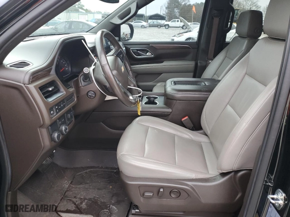 2021 Chevrolet Tahoe LT with VIN 1GNSCNKD6MR130449, listed as a Copart auction lot 83412174 with 60,598 mi miles and Salvage Title. Bid and sale history available at carsss.com. Image 7.