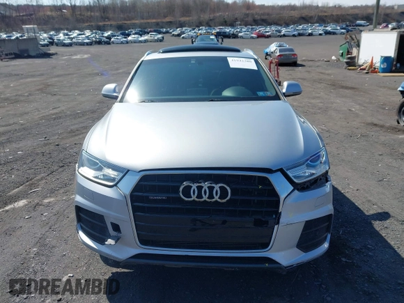 2016 Audi Q3 Premium Plus with VIN WA1EFCFS1GR016996, listed as a IAAI auction lot 41942380 with 90,852 mi miles and . Bid and sale history available at DreamBid. Image 12.