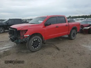 2020 Nissan Titan SL с VIN 1N6AA1ED6LN510828, выставлен на аукционе Copart как лот 48906145 с пробегом 83 604 миль миль и Списание • Salvage title. История ставок и продаж доступна на DreamBid. Изображение 1.