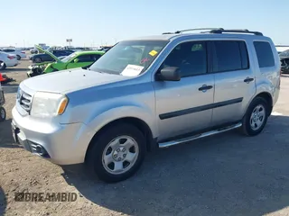 2013 Honda Pilot LX with VIN 5FNYF3H25DB014878, listed as a IAAI auction lot 42014613 with 169,292 mi miles and . Bid and sale history available at DreamBid. Image 2.