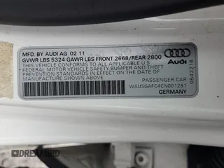 2012 Audi A7 3.0 Prestige with VIN WAUSGAFC4CN001281, listed as a Copart auction lot 45089195 with 115,568 mi miles and Salvage Title. Bid and sale history available at carsss.com. Image 12.