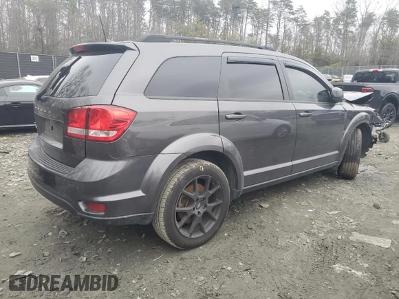 2019 Dodge Journey SE with VIN 3C4PDCBB5KT694449, listed as a Copart auction lot 44247545 with Not Provided miles and Salvage Title. Bid and sale history available at DreamBid. Image 3.