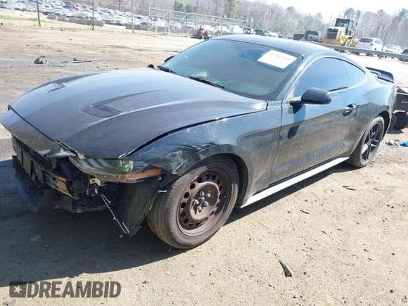 2020 Ford Mustang EcoBoost with VIN 1FA6P8TH8L5161523, listed as a IAAI auction lot 41762189 with 100,287 mi miles. Bid and sale history available at carsss.com. Image 2.