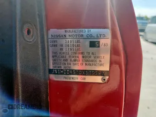 1983 Datsun 280ZX z VIN JN1HZ04S7DX575362, wystawiony jako Copart lot #57884445 z przebiegiem 216 083 mil mil oraz Czysty tytuł • Clean title. Historia ofert i sprzedaży dostępna na DreamBid. Obrazek 13.