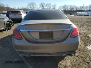 2020 Mercedes-Benz C 300 with VIN 55SWF8EB3LU326543, listed as a Copart auction lot 42502215 with 40,385 mi miles and Salvage Title. Bid and sale history available at DreamBid. Image 6.