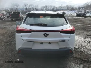 2021 Lexus UX 250h z VIN JTHX9JBH1M2037919, wystawiony jako Copart lot #46970385 z przebiegiem Nie podano mil oraz Szkoda całkowita • Salvage title. Historia ofert i sprzedaży dostępna na DreamBid. Obrazek 6.