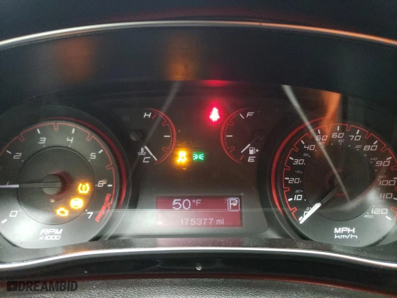 2014 Dodge Dart SXT with VIN 1C3CDFBB2ED747154, listed as a Copart auction lot 47682905 with 175,377 mi miles and Salvage Title. Bid and sale history available at carsss.com. Image 9.