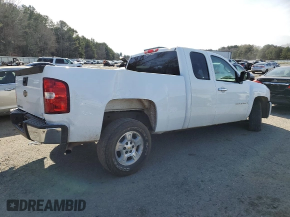 2007 Chevrolet Silverado 1500 LT w/1LT with VIN 2GCEC19C271660524, listed as a Copart auction lot 88165415 with 0 mi miles and Salvage Title. Bid and sale history available at carsss.com. Image 3.