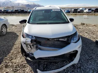 2018 Chevrolet Bolt EV Premier with VIN 1G1FX6S01J4118468, listed as a Copart auction lot 46713165 with 158,363 mi miles and Salvage Title. Bid and sale history available at carsss.com. Image 5.