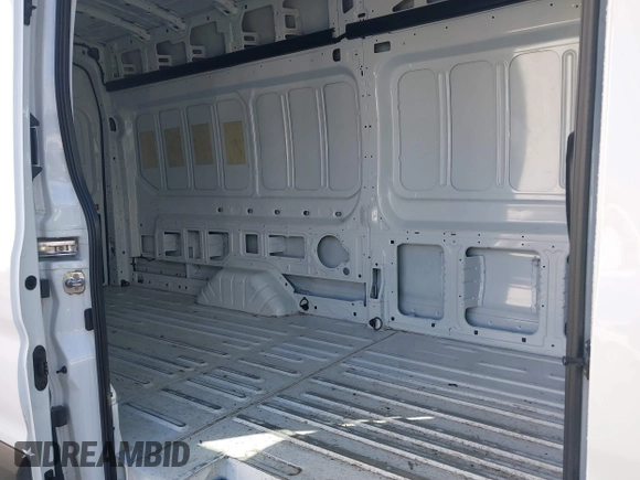 2023 Ford Transit Cargo with VIN 1FTBR3U88PKA07731, listed as a IAAI auction lot 41781986 with 37,044 mi miles and . Bid and sale history available at DreamBid. Image 8.
