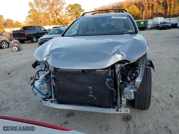 2025 Lexus NX with VIN 2T2GKCEZ0SC033747, listed as a Copart auction lot 81025344 with 0 mi miles and Salvage Title. Bid and sale history available at carsss.com. Image 5.