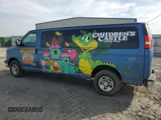 2006 Chevrolet Express Passenger with VIN 1GAHG39U261200900, listed as a Copart auction lot 81040404 with 68,221 mi miles and Salvage title. Bid and sale history available at DreamBid. Image 2.