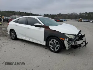 2016 Honda Civic Sedan LX with VIN 19XFC2F54GE037618, listed as a Copart auction lot 44584325 with 130,516 mi miles and Salvage Title. Bid and sale history available at carsss.com. Image 4.