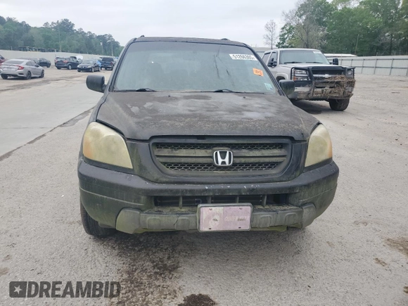 2005 Honda Pilot EX-L with VIN 5FNYF18565B038106, listed as a Copart auction lot 51266305 with 0 mi miles and Clean Title. Bid and sale history available at carsss.com. Image 5.