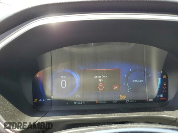 2020 Ford Escape Titanium with VIN 1FMCU9J98LUA58109, listed as a Copart auction lot 59397735 with 31,334 mi miles and Salvage title. Bid and sale history available at DreamBid. Image 9.