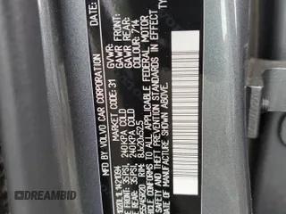 2020 Volvo XC60 Inscription z VIN YV4102DL1L1421094, wystawiony jako Copart lot #69822114 z przebiegiem 45 189 mil mil oraz Szkoda całkowita • Salvage title. Historia ofert i sprzedaży dostępna na DreamBid. Obrazek 13.