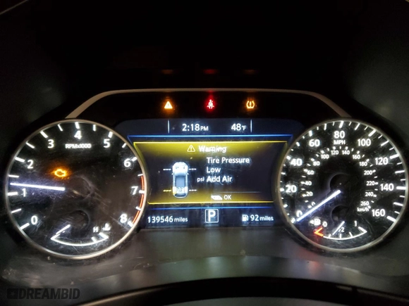 2015 Nissan Murano Platinum with VIN 5N1AZ2MHXFN280460, listed as a Copart auction lot 52215425 with 139,546 mi miles and Clean Title. Bid and sale history available at carsss.com. Image 9.