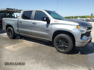 2024 Chevrolet Silverado 1500 RST with VIN 1GCUDEE82RZ226051, listed as a Copart auction lot 52575035 with 23,898 mi miles and Clean Title. Bid and sale history available at carsss.com. Image 4.