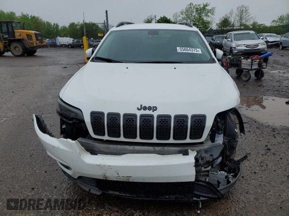 2020 Jeep Cherokee Latitude Plus with VIN 1C4PJMLBXLD502687, listed as a Copart auction lot 55664375 with 101,818 mi miles and Salvage title. Bid and sale history available at DreamBid. Image 5.