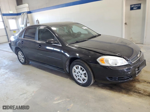 2010 Chevrolet Impala Police Police with VIN 2G1WD5EM1A1166730, listed as a Copart auction lot 76928014 with 100,199 mi miles and Salvage Title. Bid and sale history available at carsss.com. Image 4.