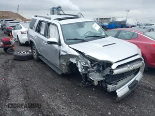 2023 Toyota 4Runner TRD Off Road Premium with VIN JTERU5JR7P6115817, listed as a IAAI auction lot 42365147 with 38,834 mi miles and . Bid and sale history available at DreamBid. Image 1.