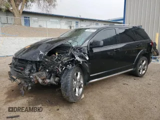 2017 Dodge Journey Crossroad Plus z VIN 3C4PDCGB9HT523687, wystawiony jako Copart lot #57655175 z przebiegiem Nie podano mil oraz Szkoda całkowita • Salvage title. Historia ofert i sprzedaży dostępna na DreamBid. Obrazek 1.