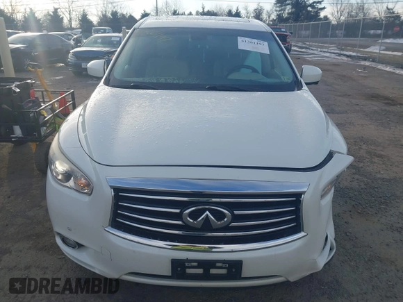2015 Infiniti QX60 with VIN 5N1AL0MM2FC517425, listed as a IAAI auction lot 41361197 with 145,182 mi miles. Bid and sale history available at carsss.com. Image 12.