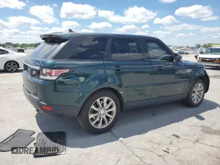 2016 Land Rover Range Rover Sport HSE with VIN SALWR2PFXGA664616, listed as a Copart auction lot 58308375 with 110,139 mi miles and Salvage title. Bid and sale history available at DreamBid. Image 3.