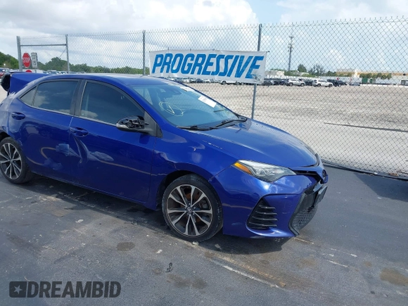2017 Toyota Corolla L with VIN 5YFBURHE3HP632686, listed as a IAAI auction lot 42355095 with 122,139 mi miles and . Bid and sale history available at DreamBid. Image 1.