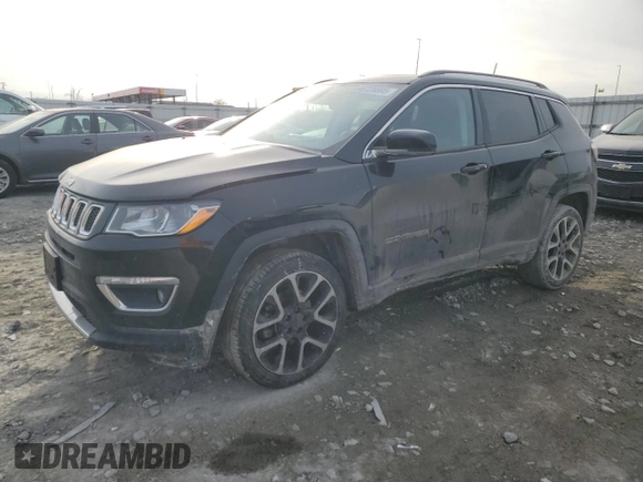 2018 Jeep Compass Limited with VIN 3C4NJDCB0JT168104, listed as a Copart auction lot 46726695 with 69,921 mi miles and Salvage Title. Bid and sale history available at carsss.com. Image 1.