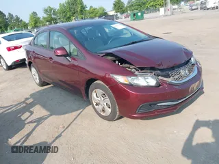 2013 Honda Civic LX z VIN 19XFB2F51DE263355, wystawiony jako IAAI lot #42415164 z przebiegiem 102 748 mil mil oraz . Historia ofert i sprzedaży dostępna na DreamBid. Obrazek 1.