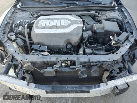 2016 Acura RLX Tech Pkg with VIN JH4KC1F57GC000996, listed as a Copart auction lot 83391544 with 97,707 mi miles and Salvage Title. Bid and sale history available at carsss.com. Image 12.