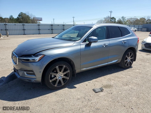2021 Volvo XC60 Inscription with VIN YV4102DL0M1784035, listed as a Copart auction lot 48709295 with 31,255 mi miles and Salvage Title. Bid and sale history available at carsss.com. Image 1.