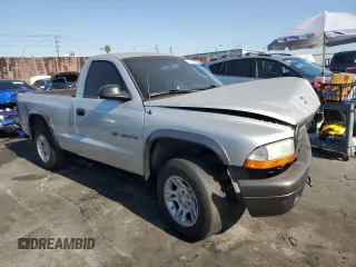 2002 Dodge Dakota with VIN 1B7FL16X72S632397, listed as a Copart auction lot 87450164 with Not Provided miles and Salvage Title. Bid and sale history available at carsss.com. Image 4.