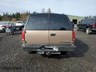 1996 Chevrolet Tahoe with VIN 1GNEK13R5TJ420715, listed as a Copart auction lot 48997145 with 303,588 mi miles and Salvage Title. Bid and sale history available at carsss.com. Image 6.