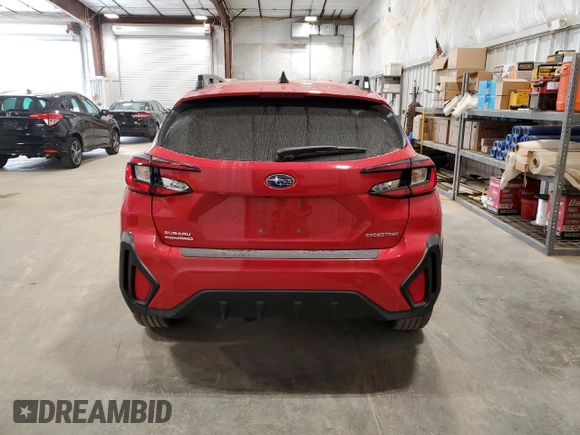 2024 Subaru Crosstrek Premium with VIN JF2GUADC5RH867942, listed as a Copart auction lot 58261755 with Not provided miles and Non repairable. Bid and sale history available at DreamBid. Image 6.
