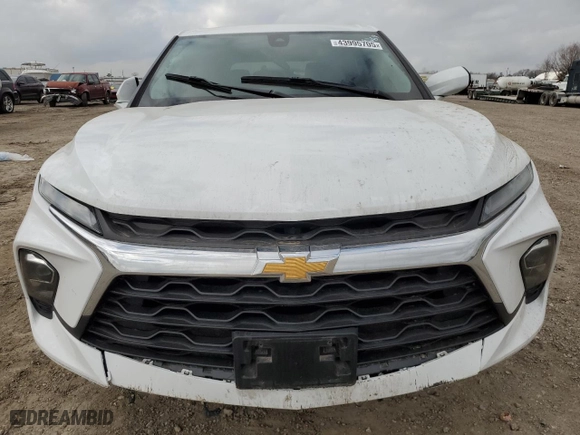 2023 Chevrolet Blazer LT with VIN 3GNKBCR43PS226389, listed as a Copart auction lot 43995705 with 0 mi miles and Salvage Title. Bid and sale history available at carsss.com. Image 5.