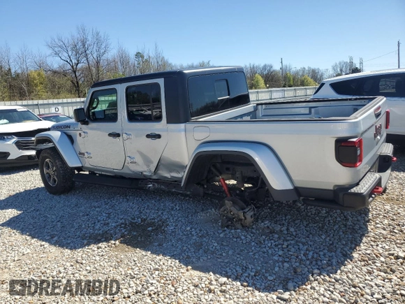 2023 Jeep Gladiator Rubicon with VIN 1C6JJTBG6PL579895, listed as a Copart auction lot 49588395 with 22,066 mi miles and Salvage title. Bid and sale history available at DreamBid. Image 2.